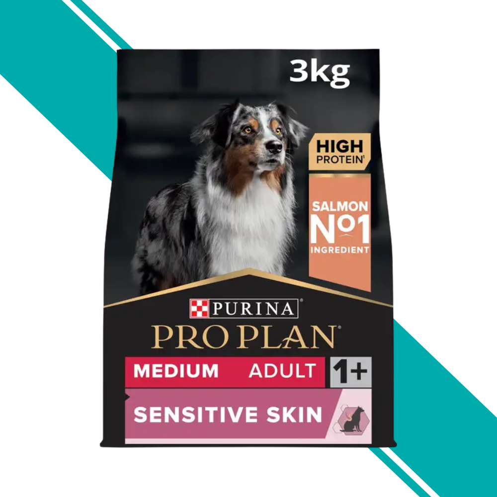 Purina Pro Plan Sensitive Skin Adult Medium Breed - Dry Dog Food with Salmon